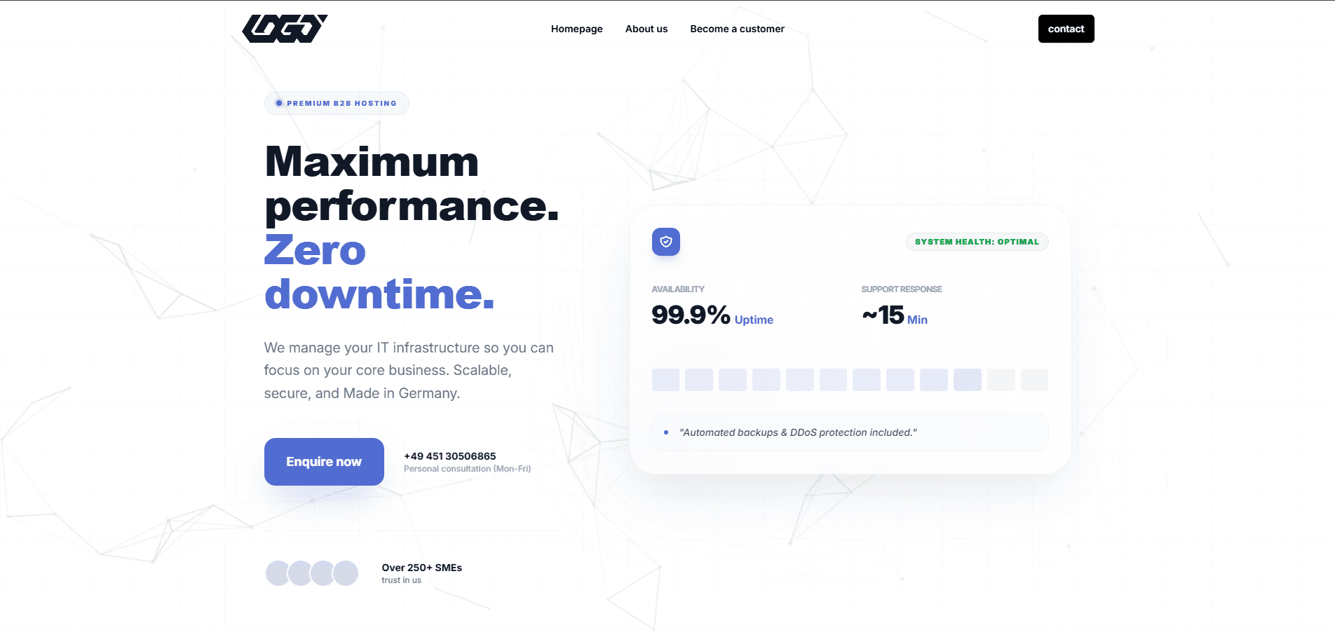 Project B2B Systemhaus Preview