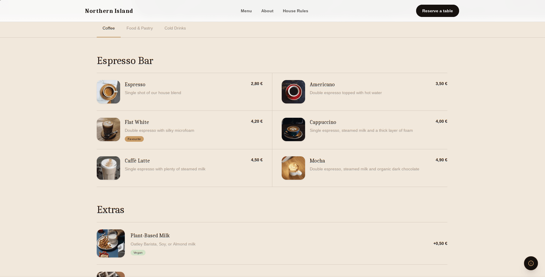 Project Coffee Project Preview